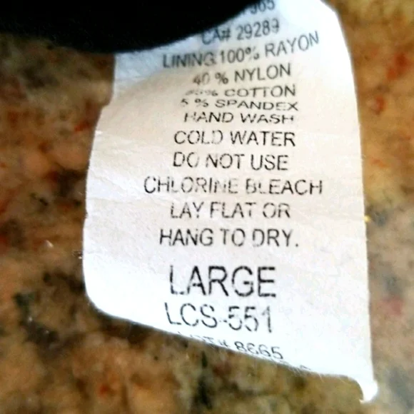 Elan Boho Bell Sleeve Scoop Back Lace Tunic Top Large - Picture 11 of 11